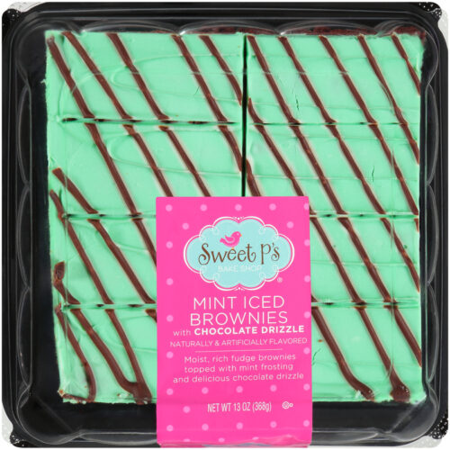 Brownies Mint Iced