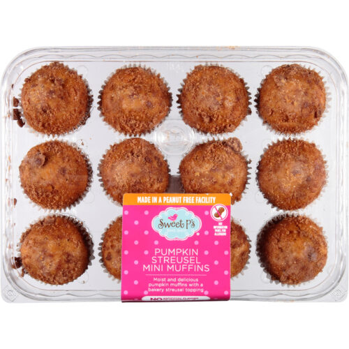 Sweet P's Bake Shop Pumpkin Streusel Mini Muffins 10.3 oz