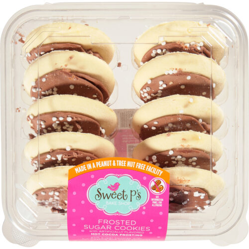 Sweet P's Bake Shop Hot Cocoa Frosted Sugar Cookies 13.5 oz