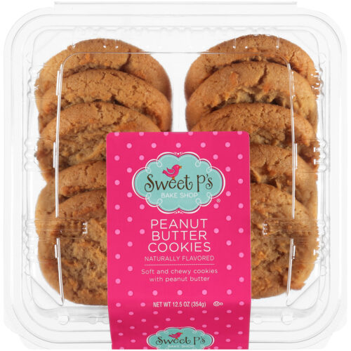 Peanut Butter Cookies Flavored Soft And Chewy Cookies With Peanut Butter