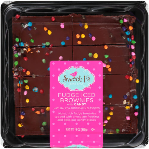 Brownies Fudge W/Candy