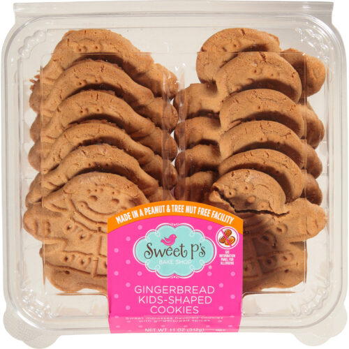 Sweet P's Bake Shop Gingerbread Kids-Shaped Cookies 11 oz