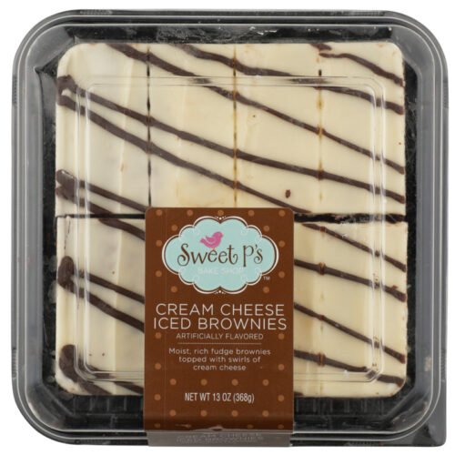 Cream Cheese Iced Brownies