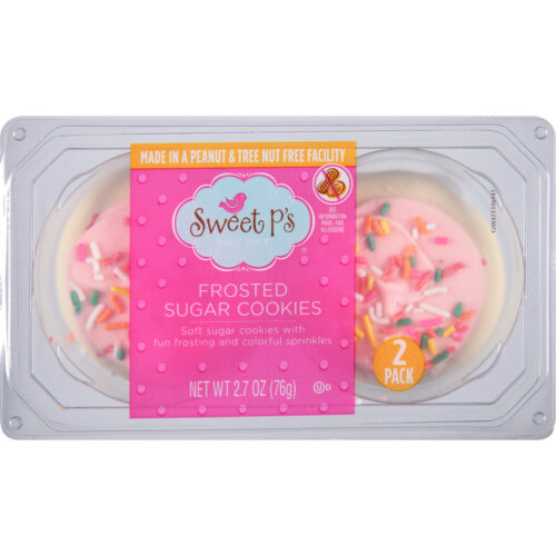 Sweet P's Bake Shop Frosted Sugar Cookies 2 ea