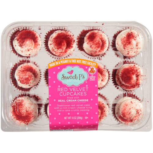 Sweet P's Bake Shop Red Velvet Cupcakes 10 oz