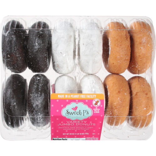 Sweet P's Bake Shop Variety Donuts Jumbo 26 oz