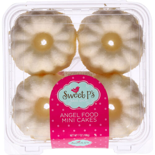 Sweet P's Bake Shop Angel Food Cakes Mini 7 oz