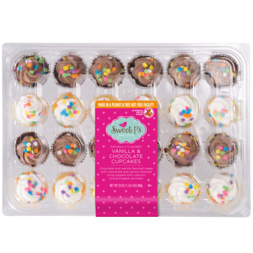 Sweet P's Bake Shop Vanilla & Chocolate Cupcakes 20 oz