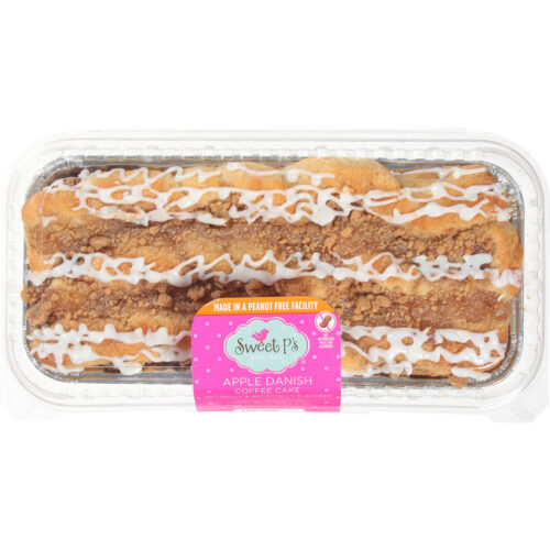 Sweet P's Bake Shop Apple Danish Coffee Cake 14 oz