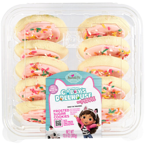 Sweet P's Bake Shop Frosted Gabby's Dollhouse The Movie Sugar Cookies 13.5 oz