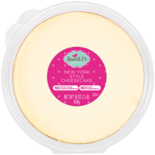Sweet P's Bake Shop New York Style Cheesecake 16 oz