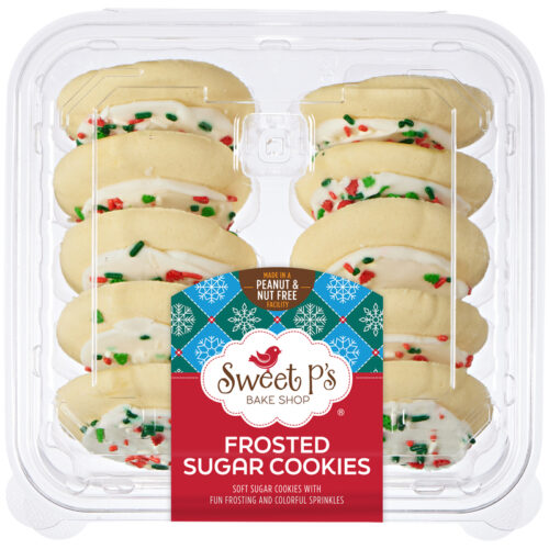 Sweet P's Bake Shop Frosted Sugar Cookies 13.5 oz