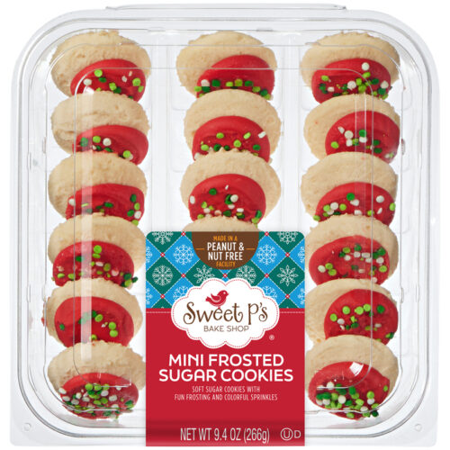Sweet P's Bake Shop Frosted Mini Sugar Cookies 9.4 oz